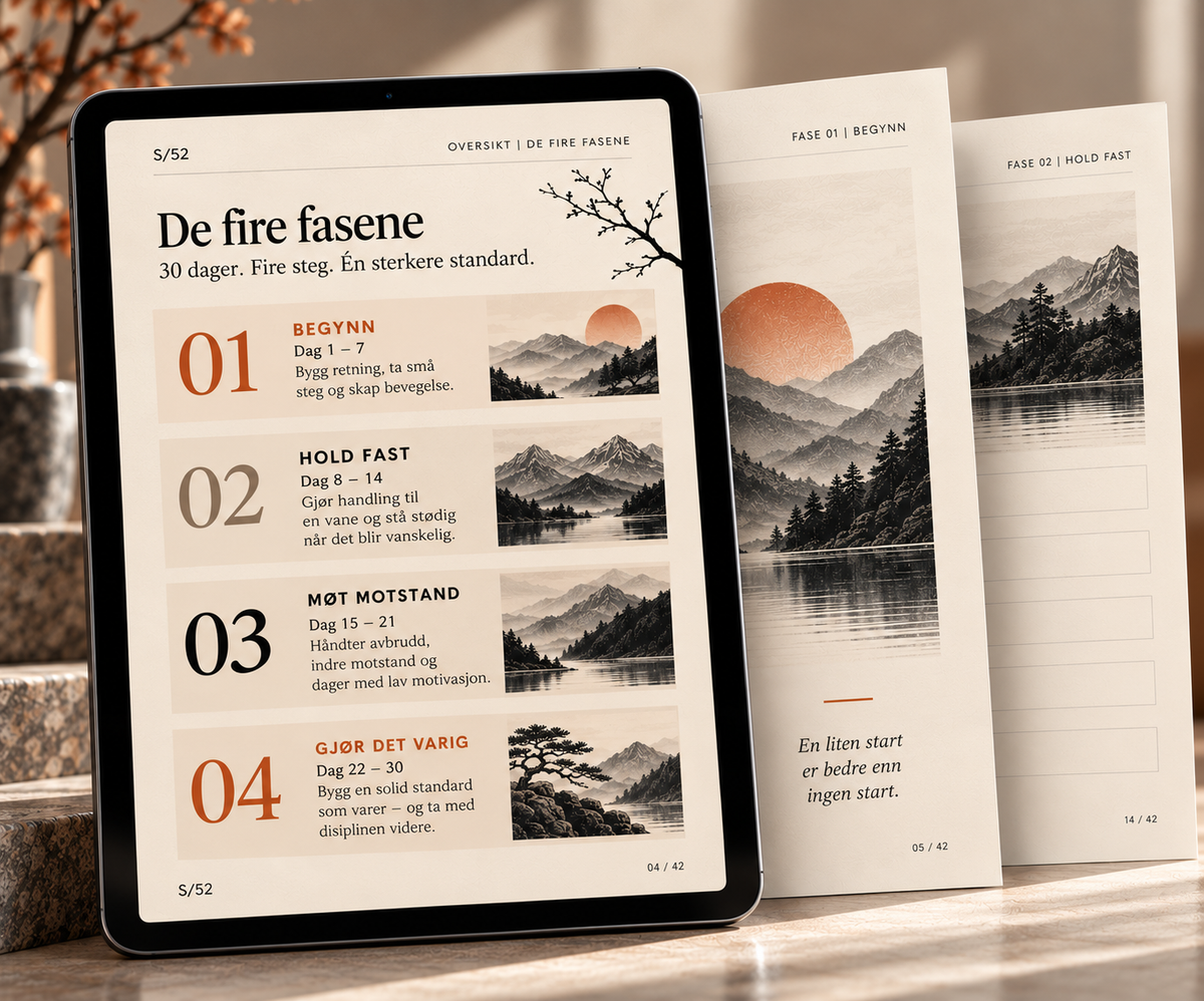 Sensei52: 30 days of discipline